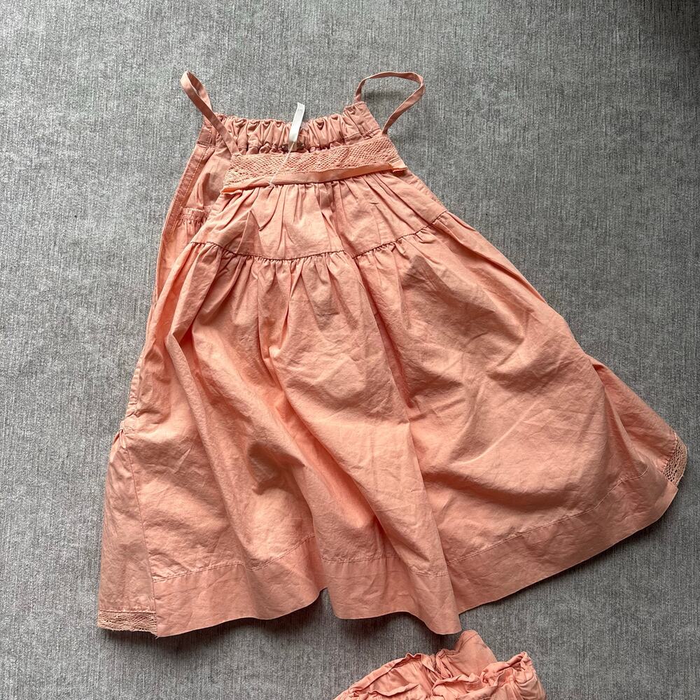 Free People Peach Cotton Set - Picture 2 of 6